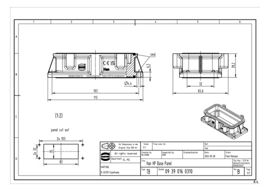 HART HAN 16HP-AGG            09390160310 