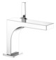 KEUCO Waschtisch-Einhebelmischer 110 Edition 11 Ausladung 136mm, ohne Ablaufgarnitur, verchromt