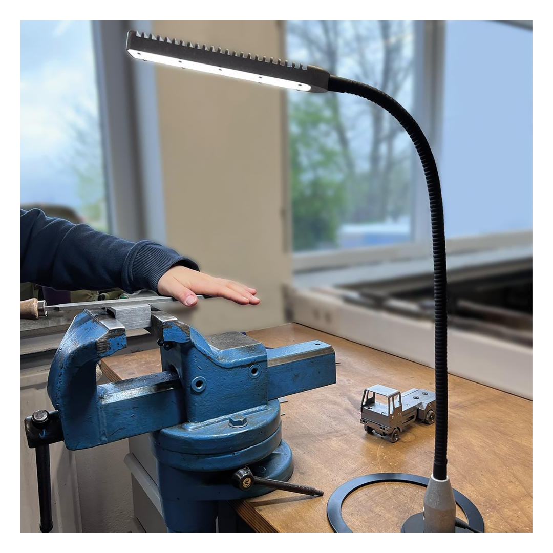 Bild LED-Arbeitsleuchte Fluter 950Lumen dimmb ar Bauer + Böcker - Bauer & Böcker-3