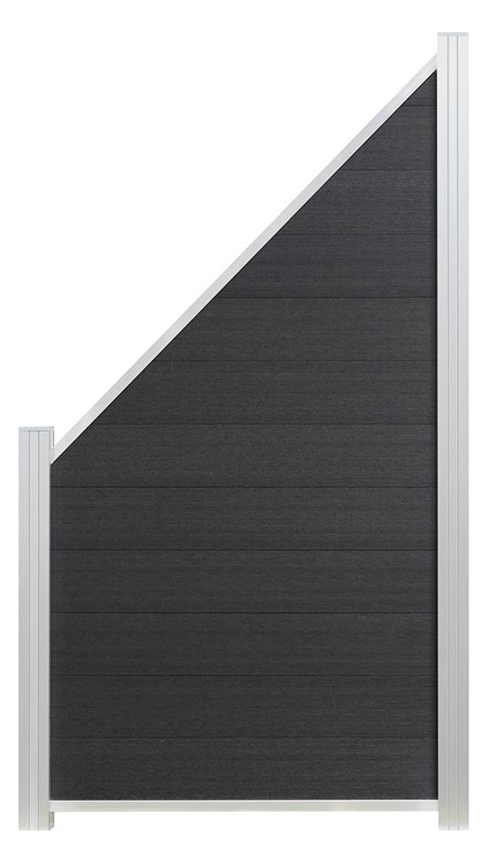 Bild ECOSTECK-Set Aluminium für ein Eckelement 32/25x20x900mm, SILBER, Start & Abschl - n.a.-1