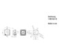 Datendose 2f Cat6 IP44 Cepex UP/Einb RJ45 Kst Unterputz/Einbau