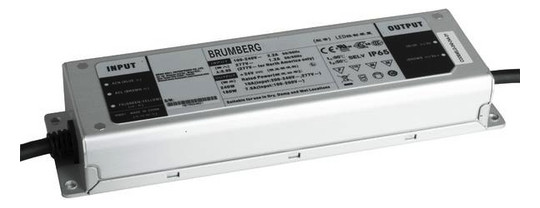 LED-Trafo 1-240W 24-25,6V IP65 Metallgeh stat 244x71x38mm