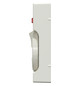Zentralplatte Raumtemp System M polws glz Kontrollfenster/Lichtauslass