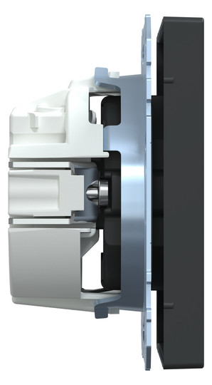 Steckdose 1f anth glz System Design UP IP20