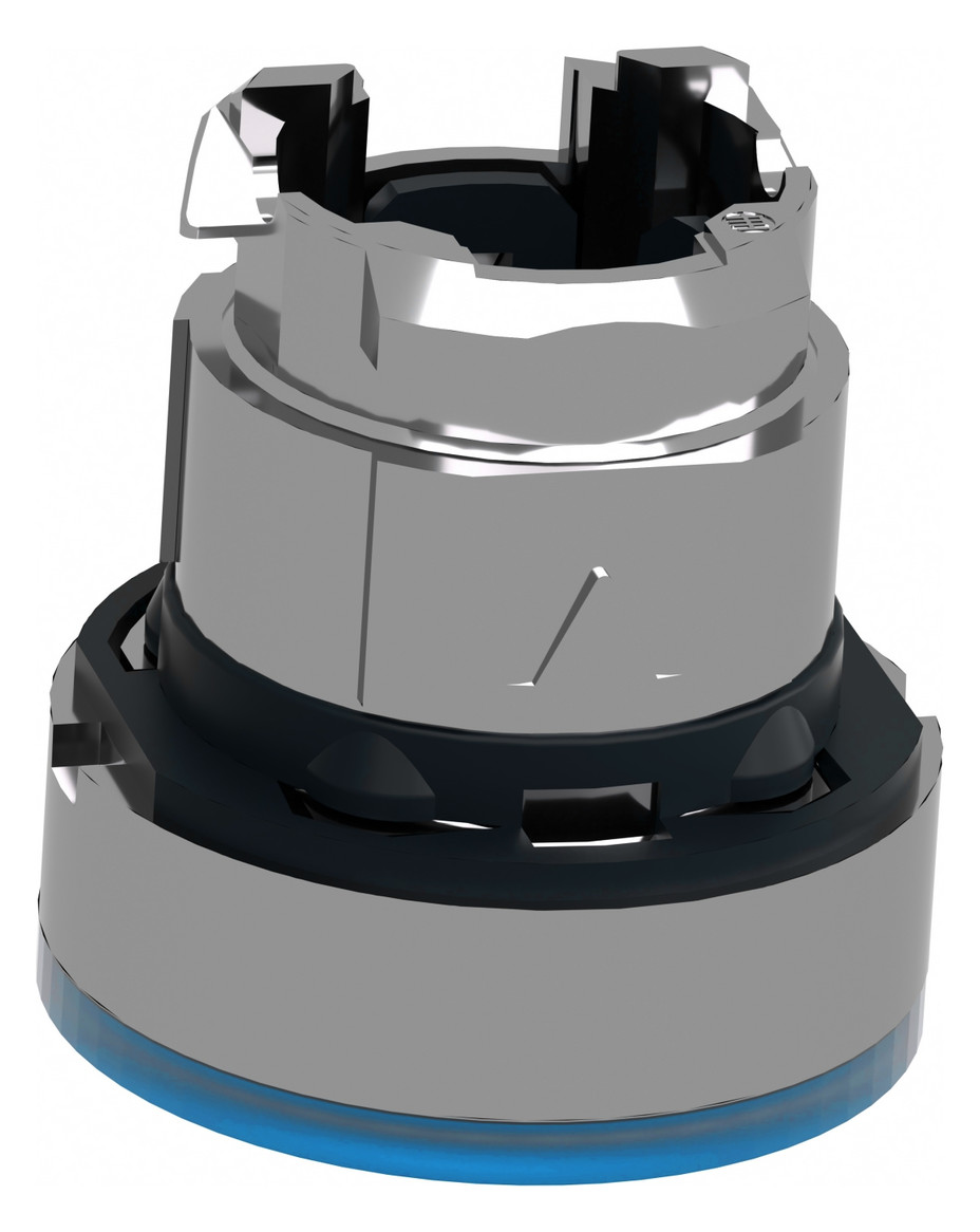 Drucktaster Front 1f bl bel.b Ø22,5mm rnd Geeignet für Beleuchtung IP66