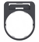 Schildträger 40x50mm Harmony XB5 Wappen sw Ø30mm