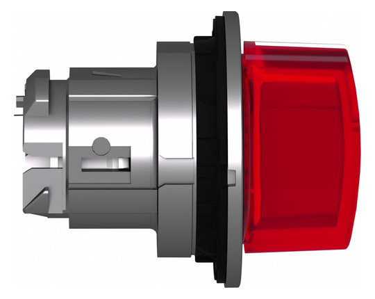 Knebelschalter 3stuf bel.b rt rnd Ø30,5mm Geeignet für Beleuchtung Tastend