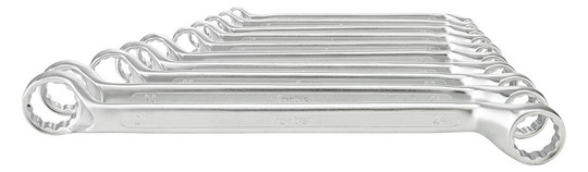 fortis-Doppelringschlüssel-Satz - 10-teilig, 6-27 mm