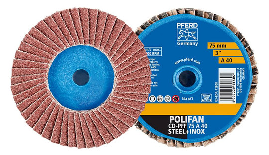 PFERD-COMBIDISC-Mini-POLIFAN CD PFF-A - 75mm, K40