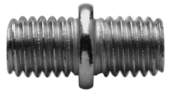 ASW Doppelnippel M 6, Stahl verzinkt