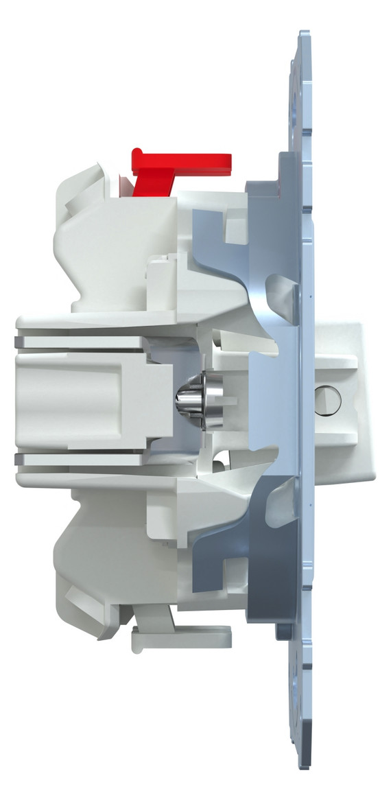 Wippschalter QuickFlex UP IP20 2p 1f 10AX