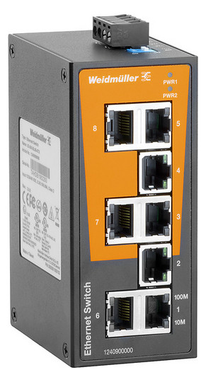 Weidmüller IE-SW-BL08-8TX Netzwerk- 