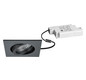 LED-Einbaustrahler 6W 3000K 730lm Konv ti mt 1LED Alu IP20 titan Ø/EB68mm