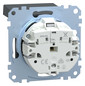 Steckdose 1f anth mt System M UP Klappd IP20