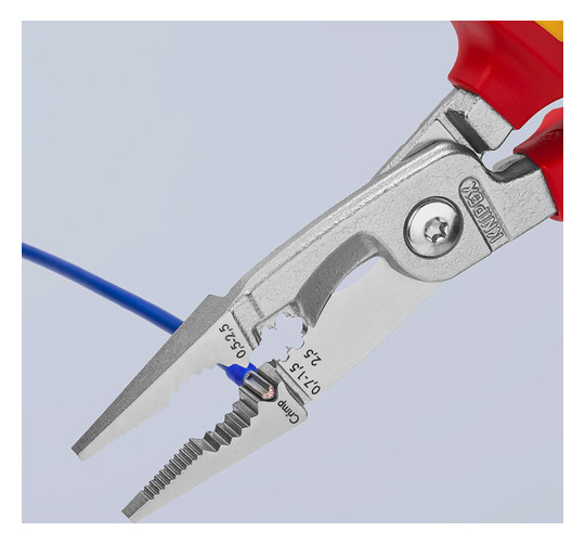 Kombizange 200mm 1000V 2Komp VDE Schutzisoliert 1000V