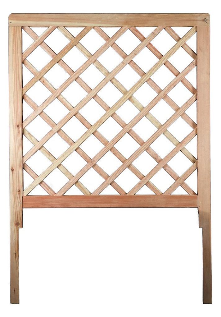 Bild STOCKHOLM Rankgitter B 104 x H 150 cm, R ahmen 44/68 mm Lärche V2A verschraubt - n.a.-0