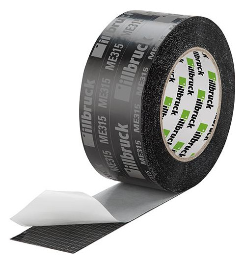 illbruck-Klebeband F ME315, schwarz - 60mm x 25m