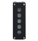 Aufbaugehäuse Kst 5f Ø22,5mm IP54 68x196x53mm