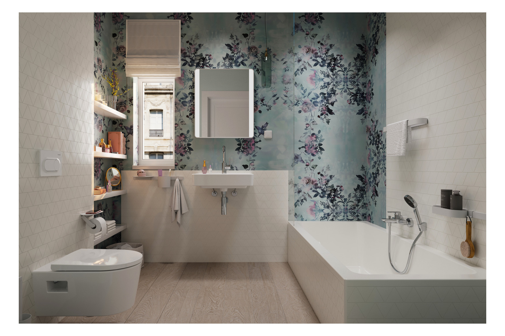 hansgrohe Brauseschlauch Isiflex 1250mm, chrom