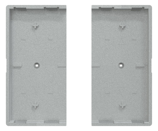 Wippe_2t Schalt/Dimm System M alu mt Kontrollfenster/Lichtauslass