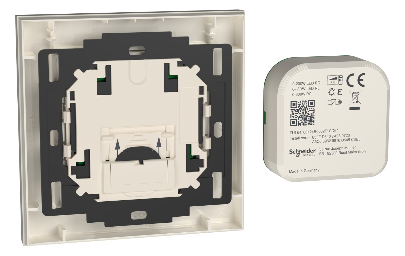 LED-Dimmaktor Zigbee 200W UP 1Ausg kap kapazitiv Vor Ort-/Handbedienung