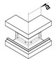 Außeneck GEB-K 85x170mm HFT 90° Alu natur hfr unbeh