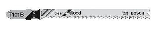 BOSCH-Stichsägeblätter Clean for Wood - T101B...