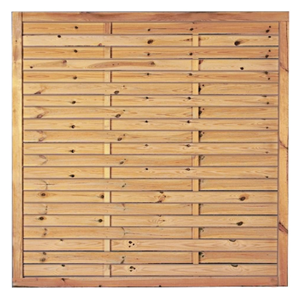 Bild Lamellenzaun 150 x 150 cm Rahmen 34/54 m m, kdi grün - n.a.-0