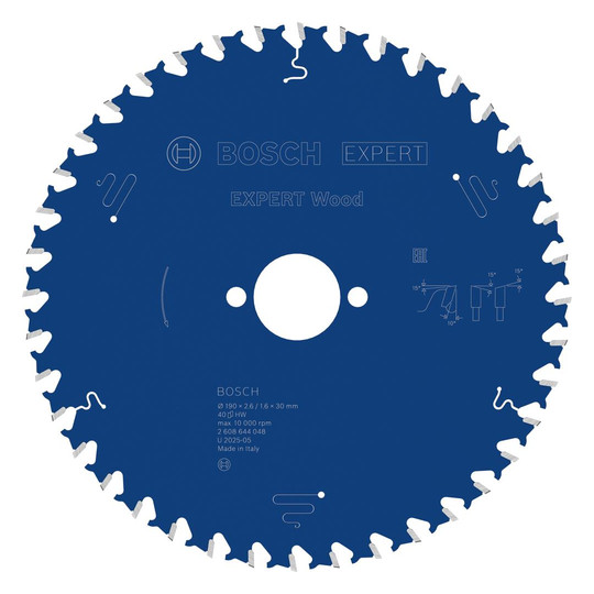 BOSCH-Kreissägeblatt Expert for Wood -...