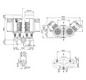 Wilo Trockenläufer-Energiesparpumpe CronoTwin DL-E 50/170-7,5/2, 7,5 kW, mit Differenzdruckgeber