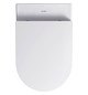 Duravit Wand-Tiefspül-WC Set Me by Starck mit WC-Sitz, Rimless, weiß