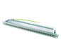 Patchpanel 24Ports 1HE Cat6A Schirm RAL7035 19Zoll-Einbau