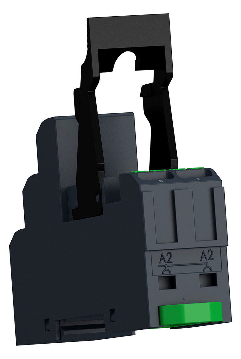 Relaissockel Federzug TS35 8Pins abn.Klemm Hutschiene TH35 16x60x98mm