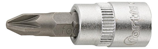 fortis-Schraubendreher-Einsatz 1/4-Antrieb - PZ2