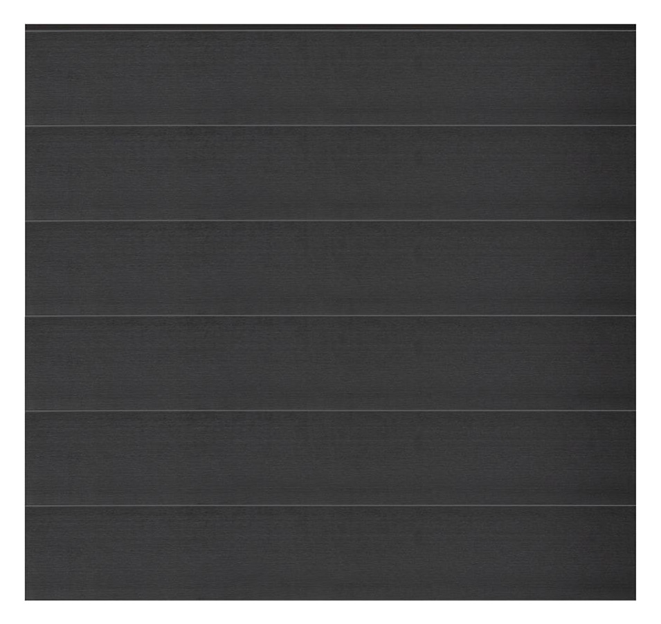 Bild ELZE-Serie Zaunset ANTHRAZIT-coextrudiert 6 Zaunlamellen 179x176cm WPC-Steckzaun - n.a.-0