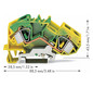 Schutzleiter-Reihenklemme Serie 783 0,2-16qmm gn/ge 1Etage APL_erf.