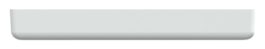 Rahmen 1f akws glz M-SMART Kst f.GEB-K aktivweiß Unterputzmontage Thermopl