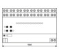 Jalousieaktor KNX REG 8f 6A Handbedien Vor Ort-/Handbedienung