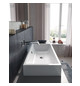Kaldewei Aufsatzwaschtisch PURO S 3176, 90 x 38,5 cm, warm grey 60, mit Überlauf, ohne Hahnloch