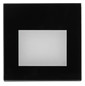 LED-Orientierungsleuchte 2W 3000K 35lm sw Konv 1LED elektr.Trafo IP20 Scheibe