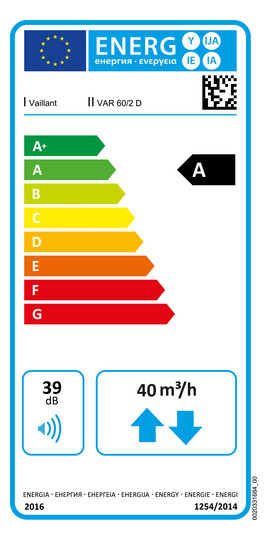 Vaillant VAILLANT recoVAIR    VAR 60/2 D 