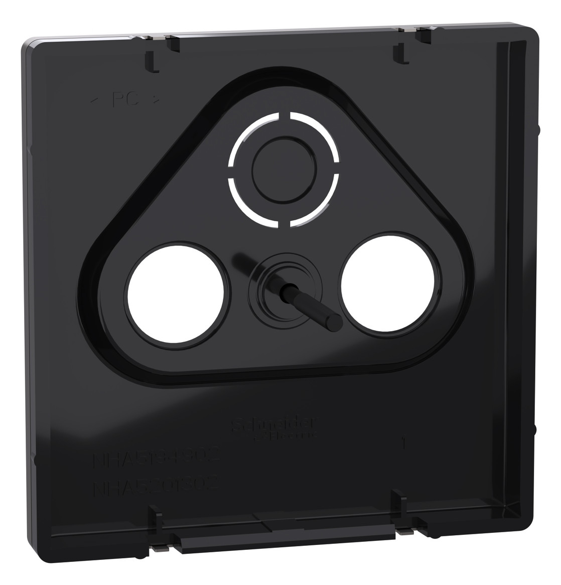 Zentralplatte Ant.dose 3f System Design ni Schraubbef