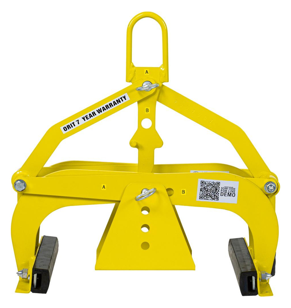 Bild Versetzzange H 360 Greifbereich: 0 - 360 mm Pulverlackiert Gelb - n.a.-0