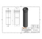 Ostendorf KG Rohr SN 8 EM DN/OD 250, 1000 mm, mit Steckmuffe/Lippendichtung