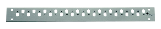 LWL-Frontplatte leer LC-D 1HE max:6f 19Zoll