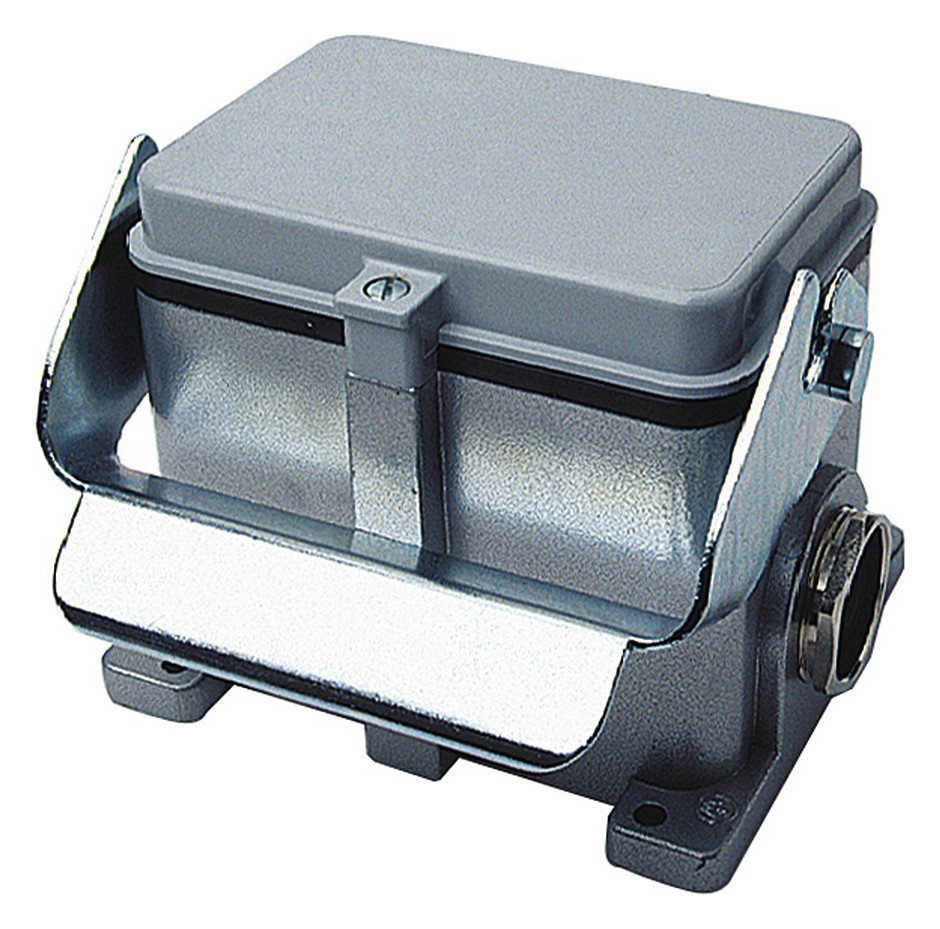 Sockelgehäuse Längsbügel Alu Klappd IP65 145x100x120mm seitl