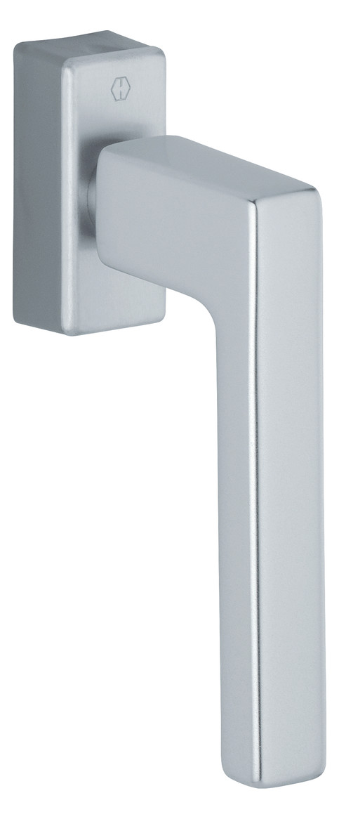 Bild Drehkipp-Fenstergriff, Austin 0769/UD9024, mit eckiger Rosette, Vierkant 7x 20-30, naturfarbig - HOPPE-0