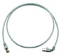 Patchkabel Cat6A 0,5m gr S/FTP RJ45 AWG27