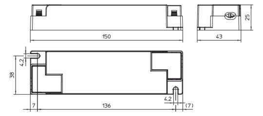 Vossloh LED-Treiber EasyLine DIP  187259 