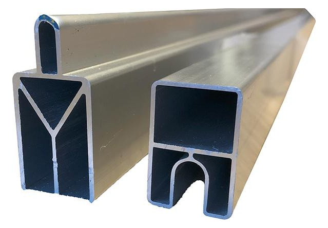 Bild WOLLBACH-Serie SILBER, 32/25x20x1750mm A luminium Start & Abschluss Set - n.a.-0